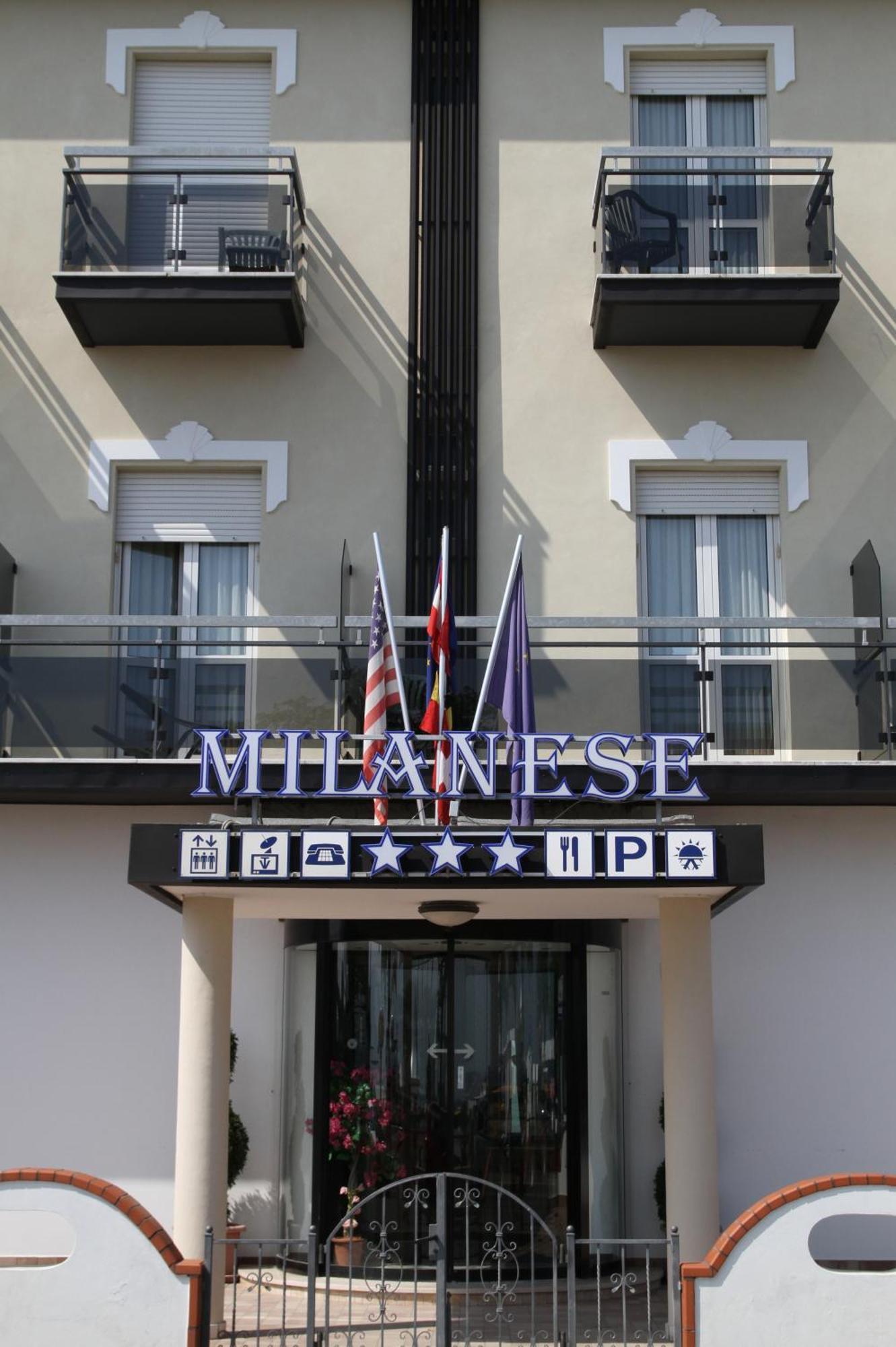 Hotel Milanese Rimini Zewnętrze zdjęcie